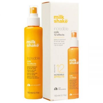 Tratament pentru Par Deteriorat - Milk Shake Leave-in Incredible Milk 12 Effects, 150 ml