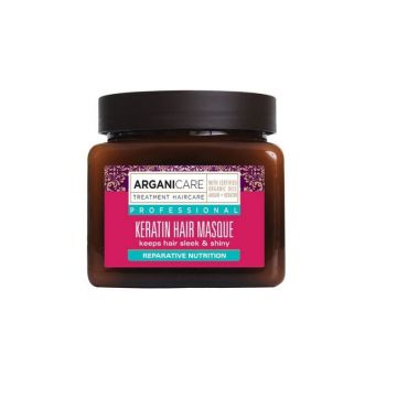 Arganicare Masca reparatoare si nutritiva cu Keratina, 500 ml