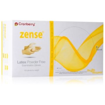 Cranberry Zense Natural mănuși din latex fără pudră