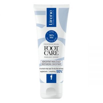 Crema concentrata pentru hidratarea picioarelor, 30% uree Lirene Foot Care, 75ml