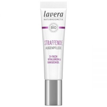 Crema de Ochi Antirid cu Acid Hialuronic si Bakuchiol - Firming Eye Cream Lavera, 15 ml