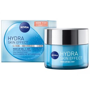 Crema Gel Revigoranta de Zi cu Acid Hiualuronic Pur - Nivea Hydra Skin Efect, 50 ml