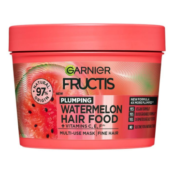 Masca redensificatoare Pepene Verde Hair Food, 390ml, Garnier