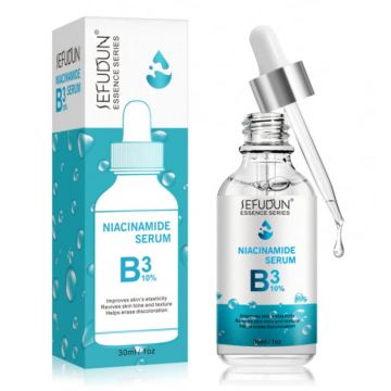 Ser Facial cu Niacinamida (Vitamina B3) pentru Redarea Elasticitatii pielii SEFUDUN, 30 ml