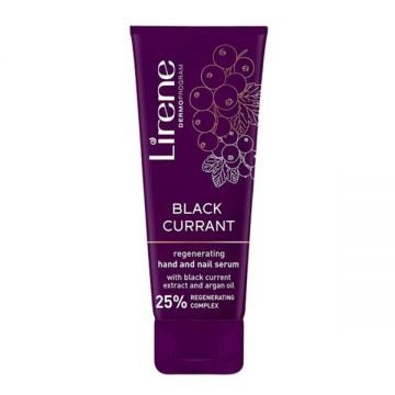 Ser Regenerator pentru Maini si Unghii - Lirene Dermo Program Black Currant, 75 ml