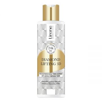 Toner anti-rid calmant Lirene Diamond Lifting 3D, 200 ml