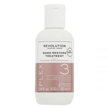 Tratament pentru Regenerarea Parului - Revolution Haircare Plex 3 Bond Restore Treatment, 100 ml