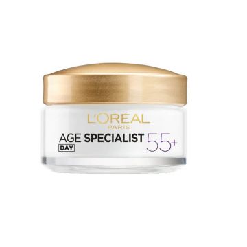 Crema Antirid de Zi L'Oreal Paris Age Specialist 55+, 50 ml