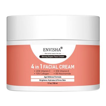 Crema de fata 4 in 1, Efect hidratant, Envisha, 50ml