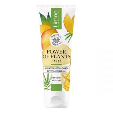 Gomaj-peeling facial Lirene Power Of Plants - Mango, 75ml