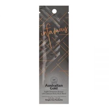 Lotiune de bronzat, Australian Gold, Infamous, 15ml