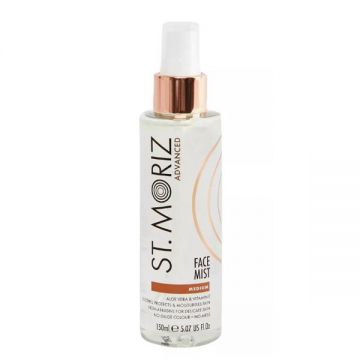 Mist Autobronzant pentru Fata - St.Moriz Advanced Face Mist Medium, 150 ml