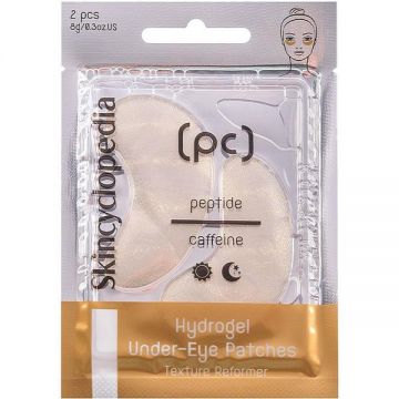 Plasturi cu Hidrogel, Peptide si Cafeina Anticearcane Reformatori de Textura Camco - Hydrogel Under-Eye Patches Texture Reformer, 2 buc