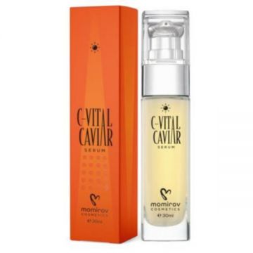 Serum C-Vital Caviar cu vitamina C Momirov Cosmetics, 30 ml