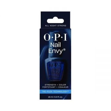 Tratament pentru intarirea unghiilor si culoare, OPI, Nail Envy, All Night Strong, 15ml