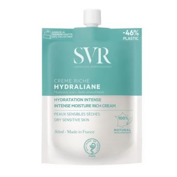 Cremă de fata intens hidratanta pentru piele uscata Hydraliane Riche SVR, 50 ml