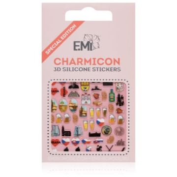 emi Charmicon Czech 2 folii autocolante pentru unghii 3D