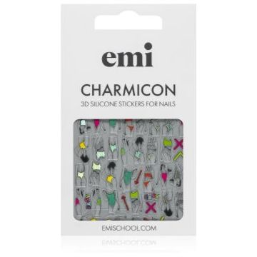 emi Charmicon Easy-breezy folii autocolante pentru unghii 3D