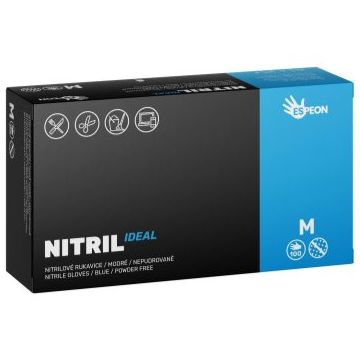 Espeon Nitril Ideal Blue mănuși din nitril, fără pudră