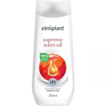 Lotiune de corp Elmiplant Supreme Nutri Oil pentru piele foarte uscata, 250 ml