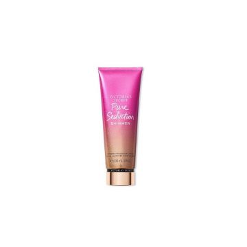 Lotiune de corp stralucitoare, Victoria's Secret, Pure Seduction Shimmer, Juiced Plum & Crushed Freesia, 236 ml