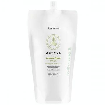 Masca de Restructurare - Kemon Actyva Nuova Fibra Mask Pouch Bag, 500 ml