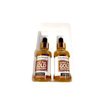 Pachet 2 Seruri Antirid, Wokali, cu Aur 24K si Colagen, 2 x 50 ml