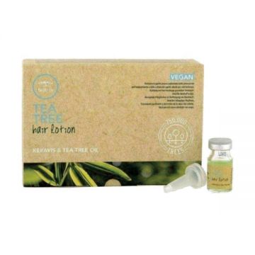 Tea Tree & Keravis fiole împotriva căderii părului Paul Mitchell 12x6 fiole