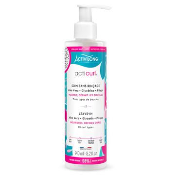 Tratament leave-in pentru hidratarea si definirea buclelor, Acticurl, Activilong, 240 ml