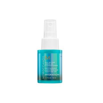 Balsam de par hidratant, fara clatire, Moroccanoil, All In One, Hydration, Mini, 50 ml