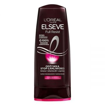 Balsam pentru Par Fragil L'Oreal Paris - Elseve Arginine Full Resist Conditioner, 200 ml