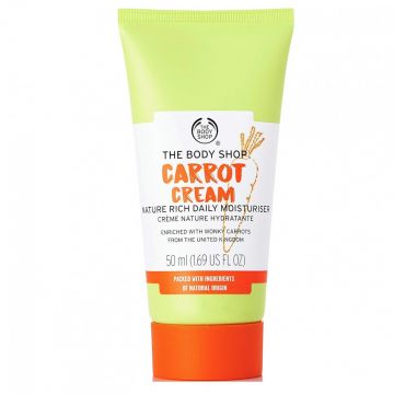 Crema de fata The Body Shop Carrot Cream Nature Rich Daily Moisturiser, 50 ml