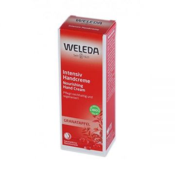 Crema de maini regeneranta cu Weleda rodie, 50 ml