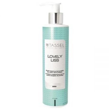 Crema de par, cu jojoba Lovely Liss Tassel, pentru indreptarea temporara a parului, 250 ml