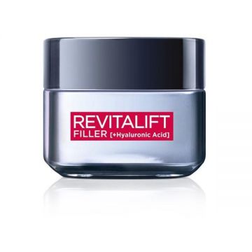 Crema de Zi cu Acid Hialuronic L'Oreal Paris - Dermo Expertise Revitalift Filler Day, 50 ml