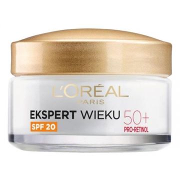 Crema de Zi pentru Fata 50+ cu SPF20 L'Oreal Paris - Dermo Expertise Age Specialist 50+ Day Cream SPF20, 50 ml