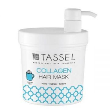 Masca de par hidratanta Tassel Cream Colagen, toate tipurile de par - 1000 ml