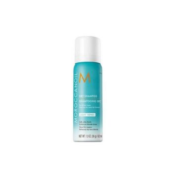 Sampon uscat pentru parul deschis la culoare, Moroccanoil, Dry Shampoo, Light Tones, Mini, 62 ml