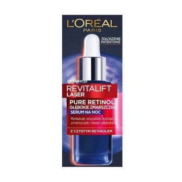 Ser Antirid de Noapte - L'Oreal Paris Revitalift Laser Pure Retinol Serum Na Noc, 30 ml