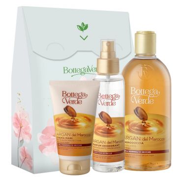 Set cadou femei parfumare corp cu ulei de argan