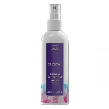 Spray protectie termica pentru par Crystal Unic Professional, 200 ml