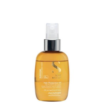 Ulei Bifazic pentru Protectie Solara Alfaparf Semi di Lino Sunshine Hair Protective Oil, 125 ml