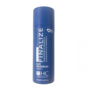 Crema Modelatoare cu Fixare Puternica pentru Par Ondulat - HairConcept Finalize Curl Revitalizer, 150 ml