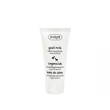 SHORT LIFE - Crema Regeneranta pentru Maini cu Lapte de Capra - Ziaja Goat`s Milk Hand Concentrate Regenerating, 50 ml