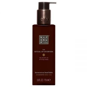 Balsam pentru maini Rituals of Ayurveda, aroma de trandafir si migdale dulci, 175 ml