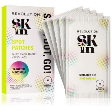 Revolution Skincare Spot, Dot, Go! plasturi pentru piele problematică impotriva acneei
