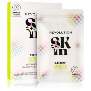 Revolution Skincare Skindividual Clearly Clarify Salicylic Acid Hydrocolloid Spot Patches plasturi pentru piele problematică
