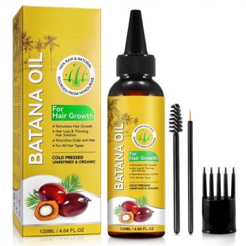 Ulei de Batana 100% Raw  Natural pentru Cresterea Parului, recolta Honduras, NOVA KISS  , 120 ml