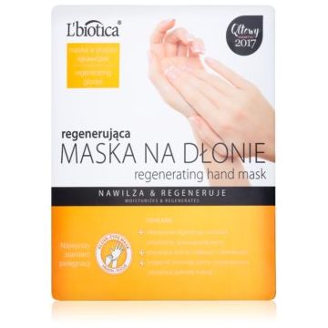 L’biotica Masks masca regeneratoare pentru maini sub formă de manusi