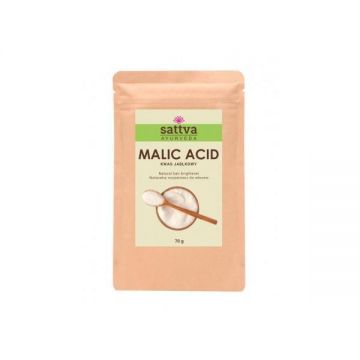 Acid malic pentru par,  - Sattva Ayurveda, 100 g